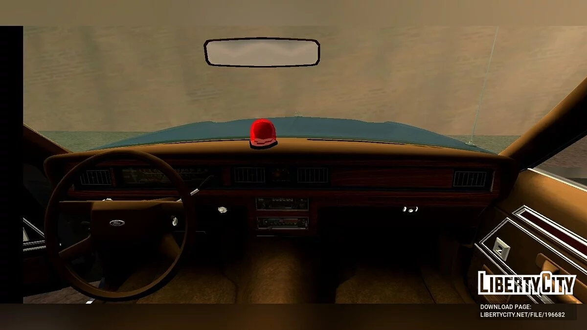 Ford LTD Crown Victoria 1987 Unmarked / GTA San Andreas (iOS, Android)