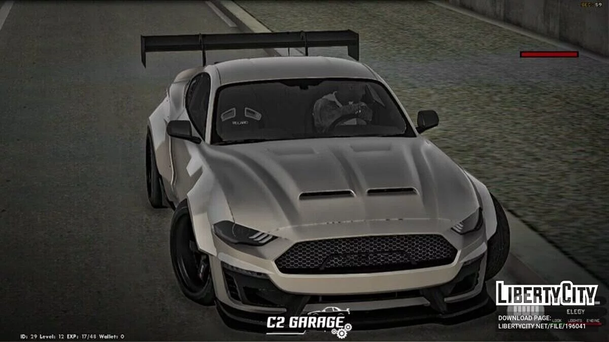 Ford Mustang Shelby Widebody / GTA San Andreas (iOS, Android)