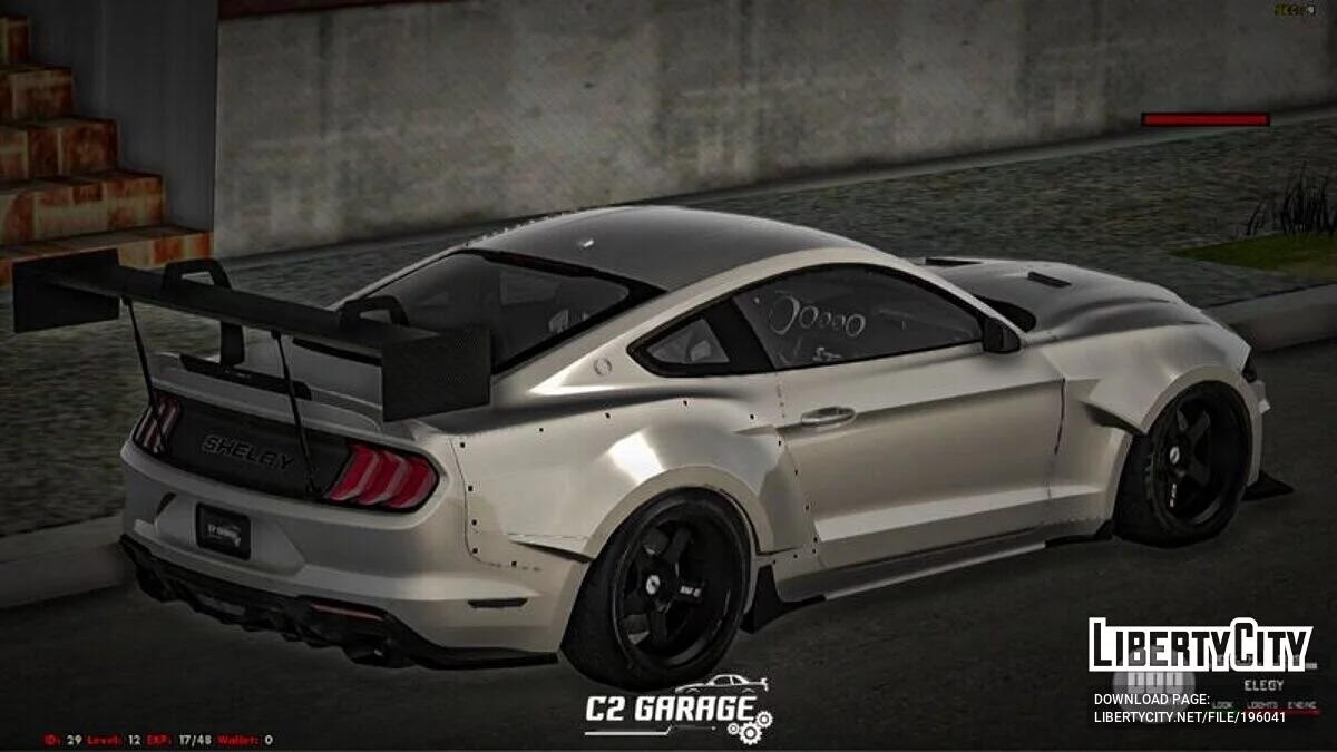 Ford Mustang Shelby Widebody / GTA San Andreas (iOS, Android)
