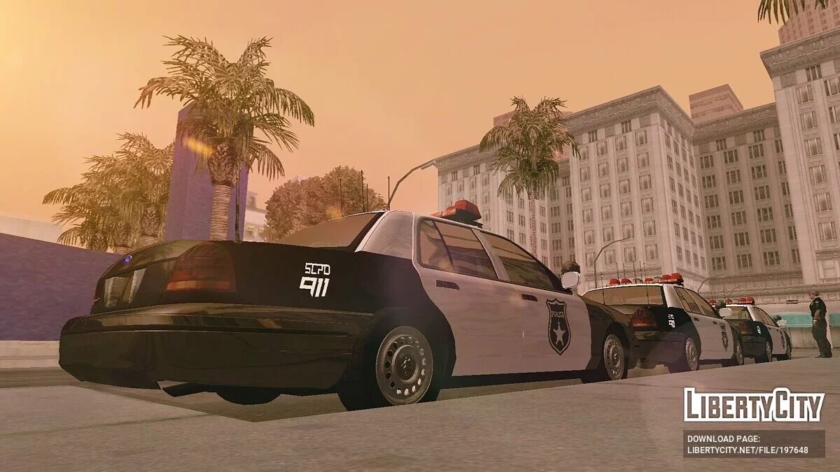 فورد كراون فيكتوريا POLICE (DFF فقط) / GTA سان أندرياس (iOS، أندرويد)