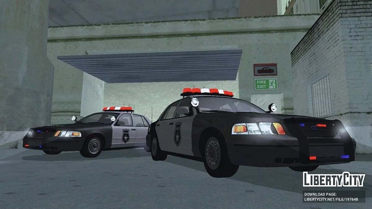 فورد كراون فيكتوريا POLICE (DFF فقط) / GTA سان أندرياس (iOS، أندرويد)