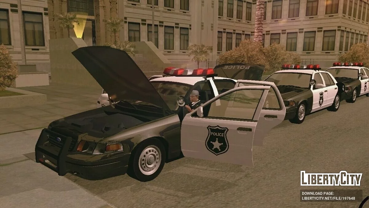 فورد كراون فيكتوريا POLICE (DFF فقط) / GTA سان أندرياس (iOS، أندرويد)