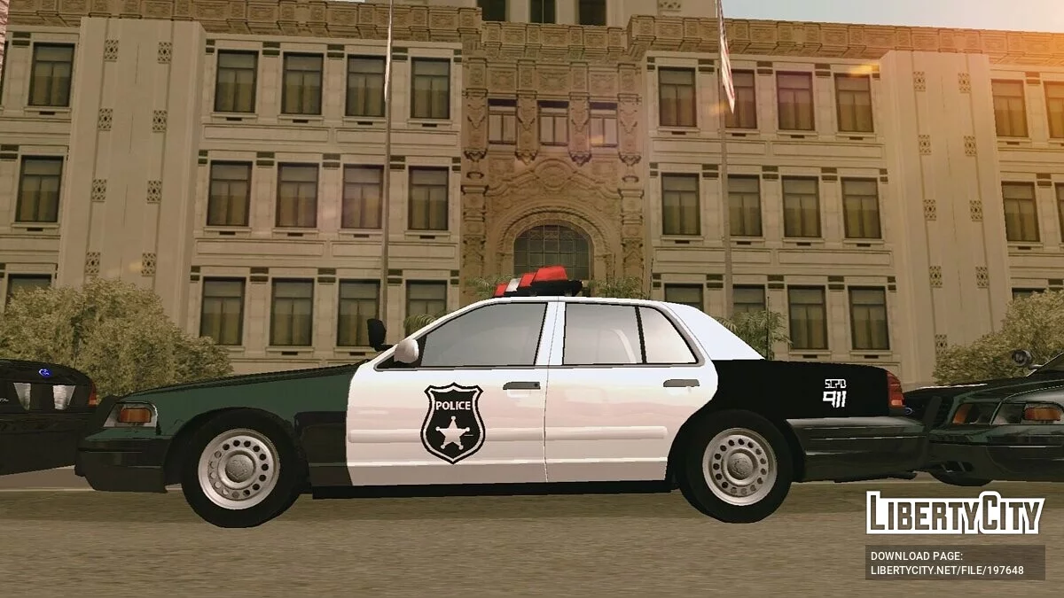 فورد كراون فيكتوريا POLICE (DFF فقط) / GTA سان أندرياس (iOS، أندرويد)