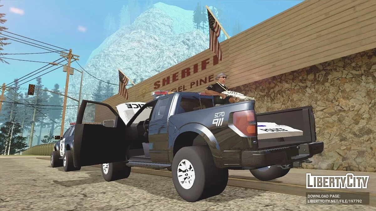 Ford F-150 SVT RAPTOR POLICE (лише DFF) / GTA San Andreas (iOS, Android)