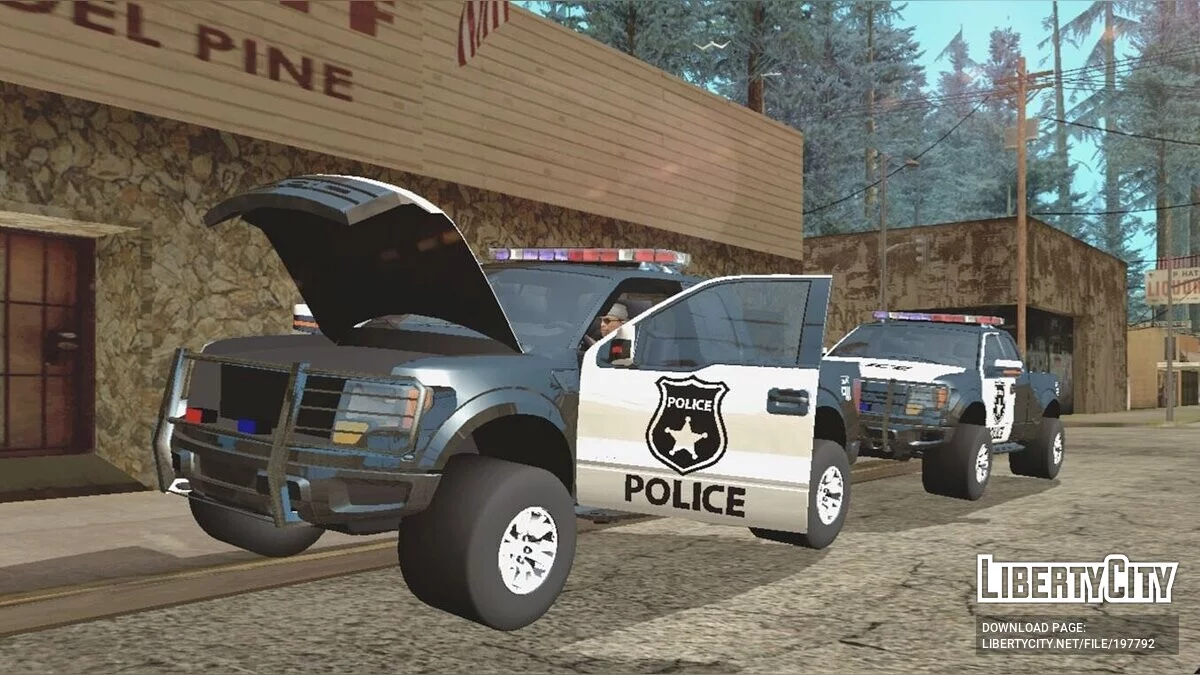 Ford F-150 SVT RAPTOR POLICE (лише DFF) / GTA San Andreas (iOS, Android)