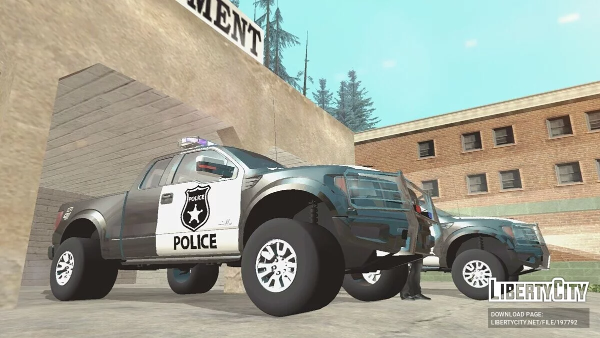 Ford F-150 SVT RAPTOR POLICE (лише DFF) / GTA San Andreas (iOS, Android)