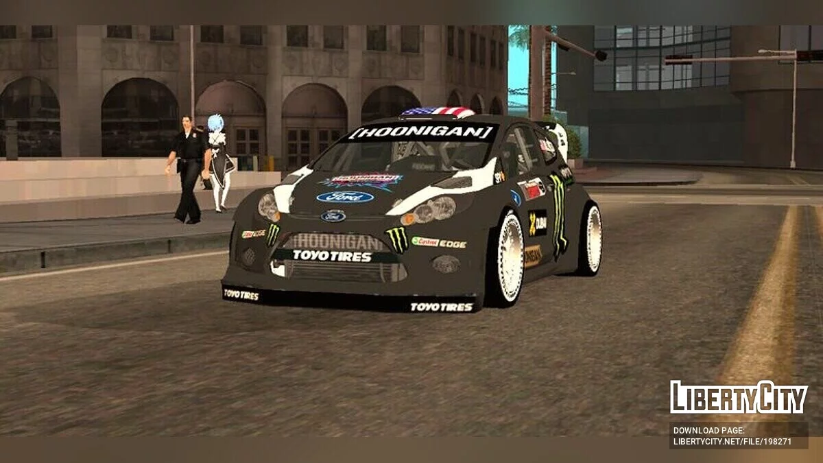 Ford Fiesta ST (GYMKHANA 8) / GTA San Andreas (iOS, Android)
