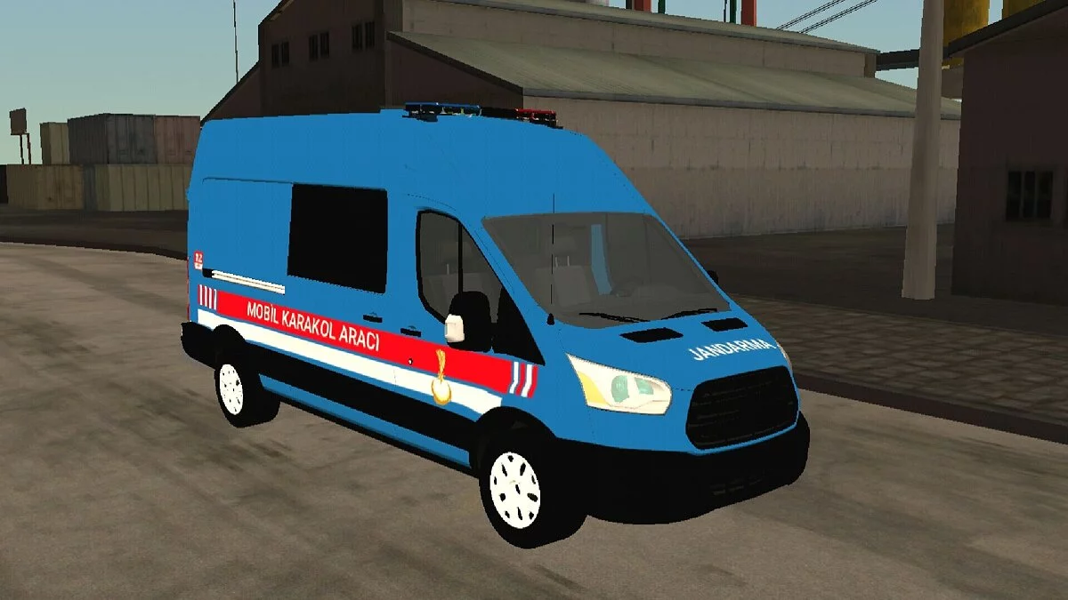 Turkish Mobil Jandarma - Ford Transit / GTA San Andreas (iOS, Android)