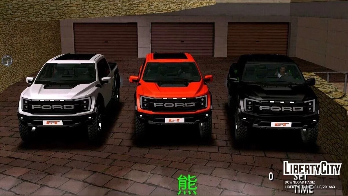 2023 Ford Raptor F150 / GTA San Andreas (iOS, Android)