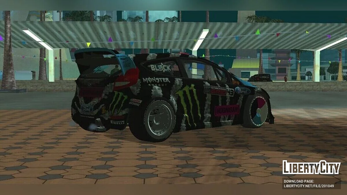 فورد فيستا RS كين بلوك جيمخانا GRiD 2014 / GTA سان أندرياس (iOS، أندرويد)
