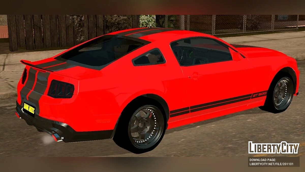 فورد موستانغ GT-500 (DFF فقط) / GTA سان أندرياس (iOS، أندرويد)