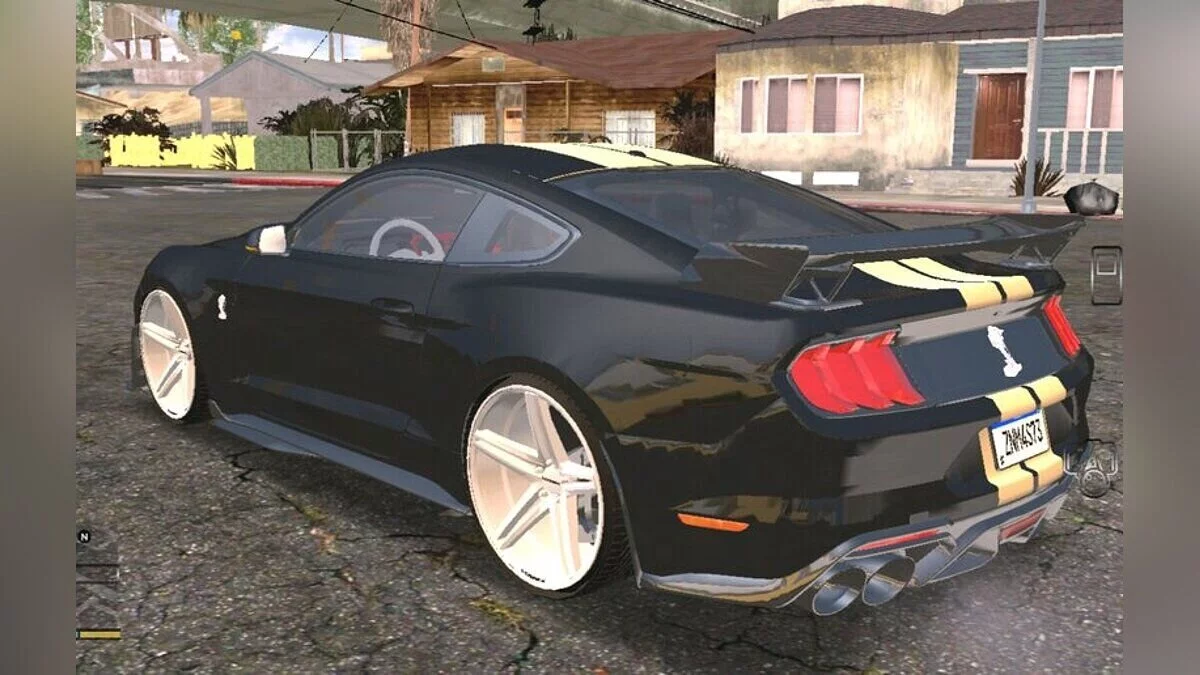 Ford Mustang Shelby GT 500 (仅DFF) / GTA San Andreas (iOS, Android)
