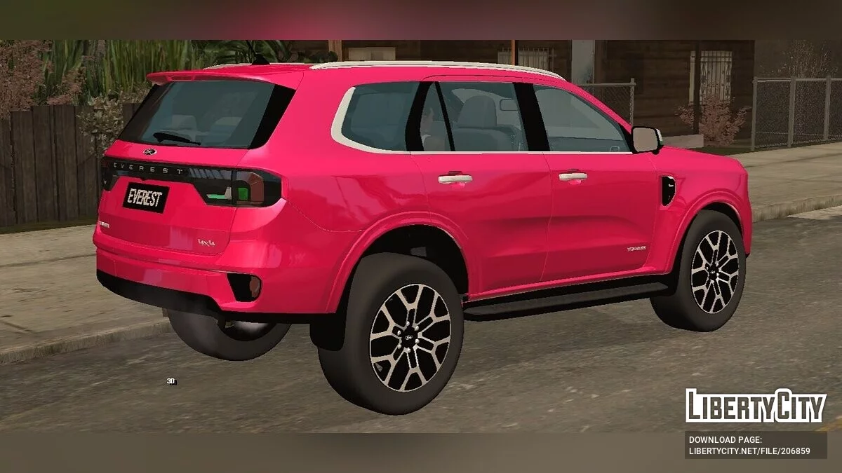 Ford Endeavour 2024 (тільки DFF) / GTA San Andreas (iOS, Android)