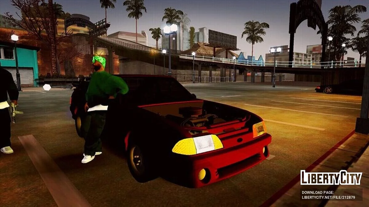 1993 Ford Mustang Foxbody / GTA San Andreas (iOS, Android)