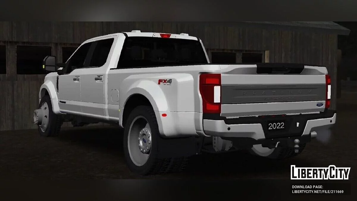 Ford F450 2022 / GTA San Andreas (iOS, Android)