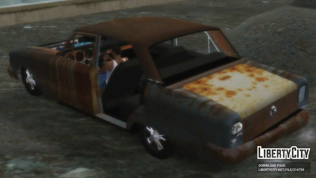 Ford Falcon Sprint Oxidado / GTA San Andreas (iOS, Android)