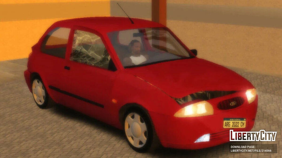 فورد فييستا MK4 / GTA سان أندرياس (iOS، أندرويد)