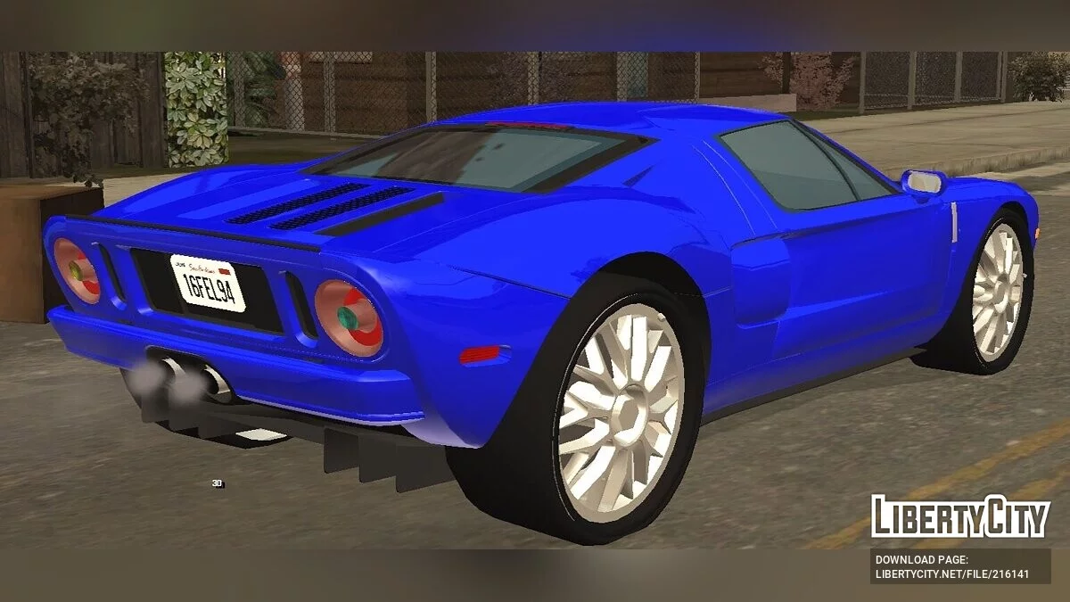 Ford GT '05 - (DFF uniquement) / GTA San Andreas (iOS, Android)