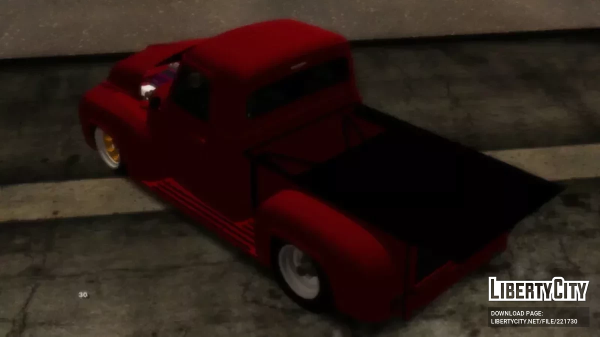 Ford F100 Enfierrada (sadece dff) / GTA San Andreas (iOS, Android)