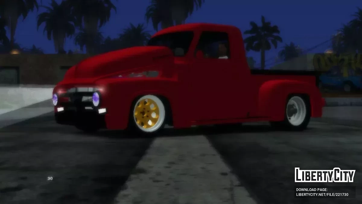 Ford F100 Enfierrada (sadece dff) / GTA San Andreas (iOS, Android)