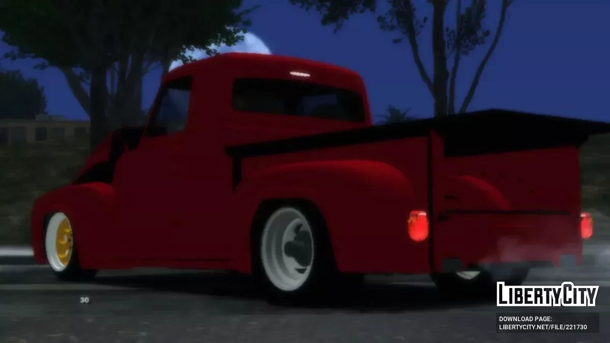 Ford F100 Enfierrada (sadece dff) / GTA San Andreas (iOS, Android)