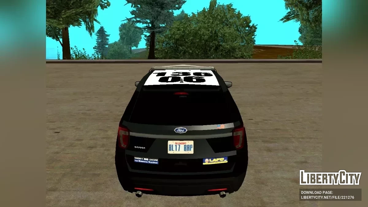 Ford Explorer LAPD / GTA San Andreas (iOS, Android)