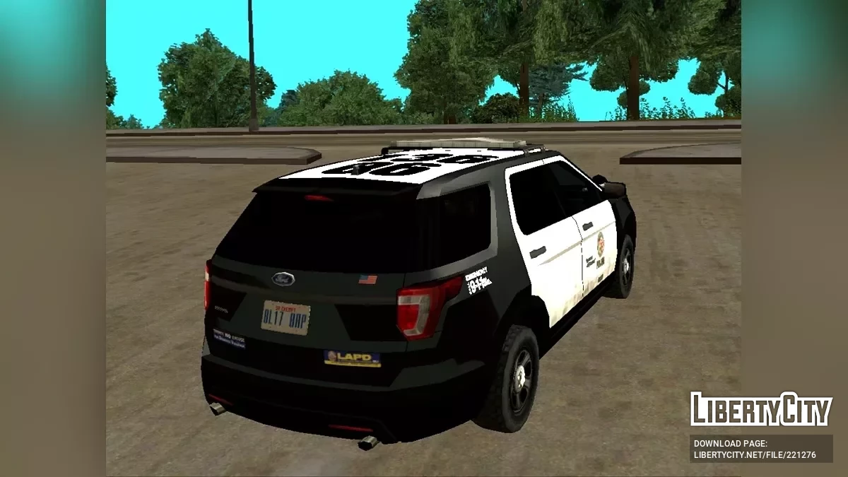 Ford Explorer LAPD / GTA San Andreas (iOS, Android)