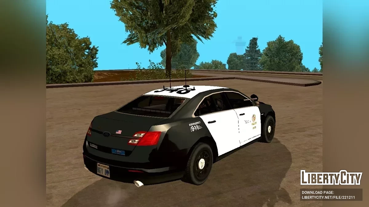 LAPD SWAT FPIU Unmarked & Ford Taurus Slicktop / GTA San Andreas (iOS, Android)