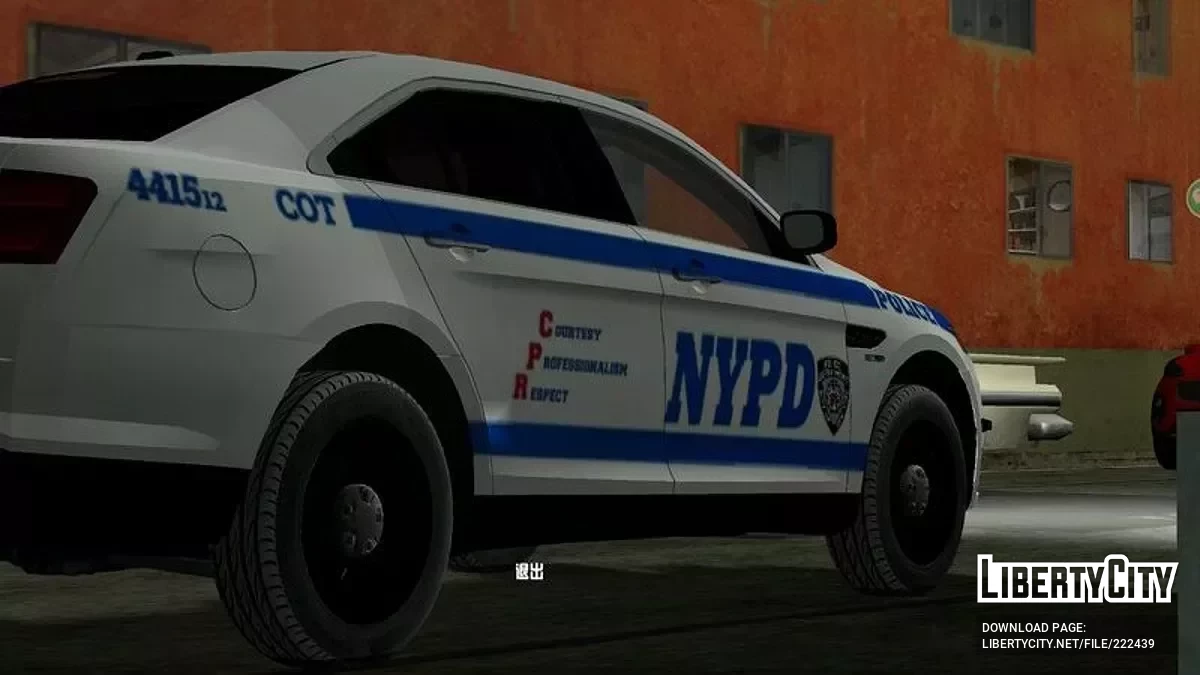 2019 Ford Interceptor NYPD Slicktop COT Unit / GTA San Andreas (iOS, Android)