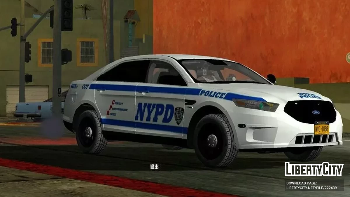 2019 Ford Interceptor NYPD Slicktop COT Unit / GTA San Andreas (iOS, Android)