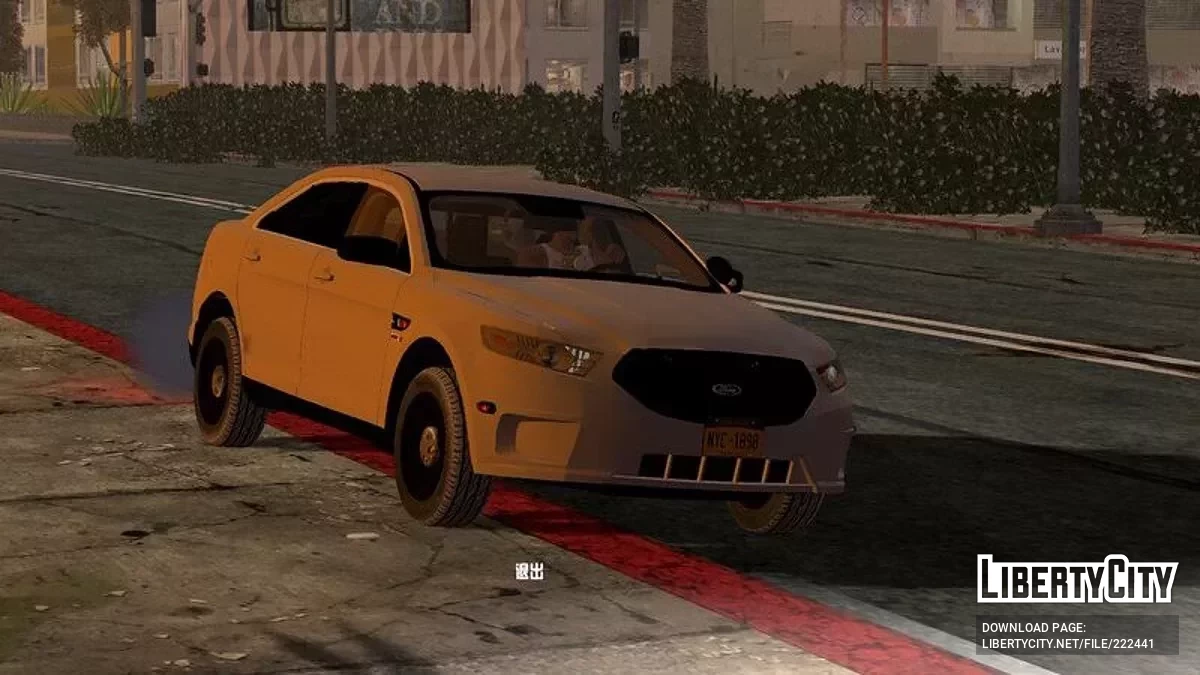 2019 فورد توروس شرطة نيويورك غير المميزة / GTA سان أندرياس (iOS، أندرويد)