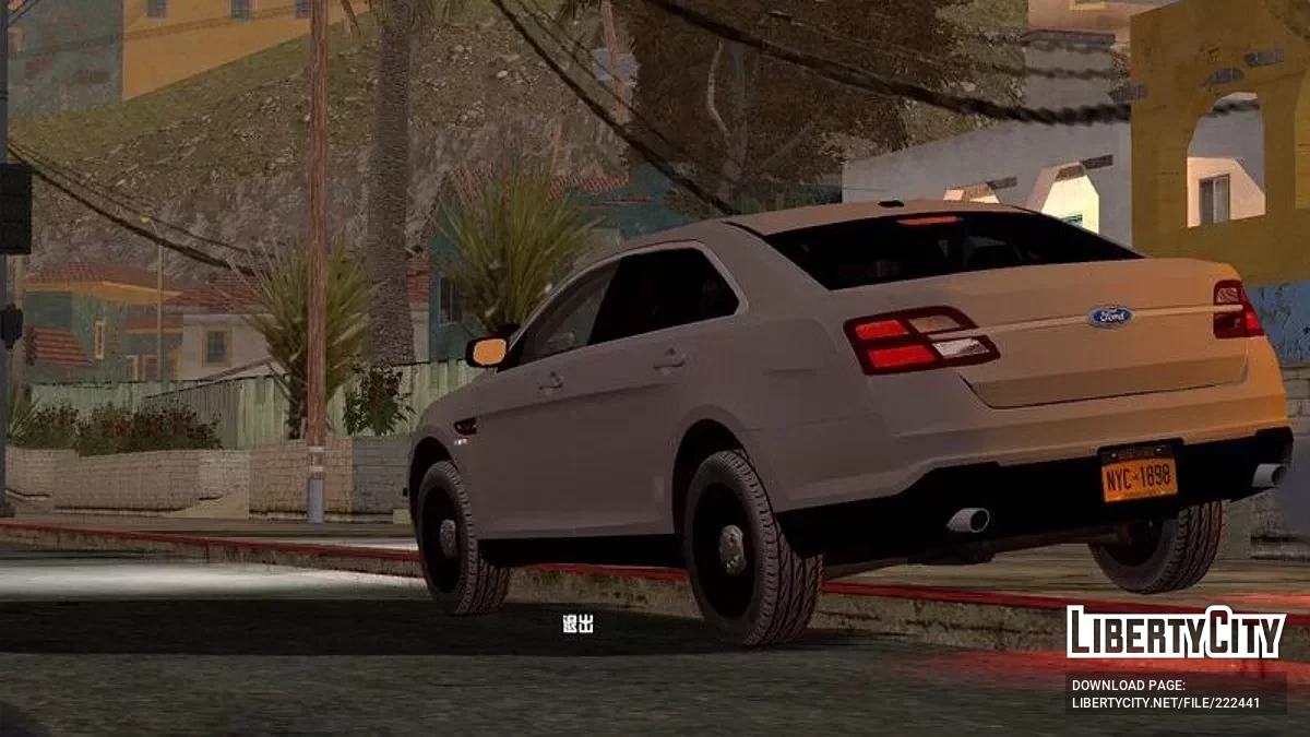 2019 فورد توروس شرطة نيويورك غير المميزة / GTA سان أندرياس (iOS، أندرويد)