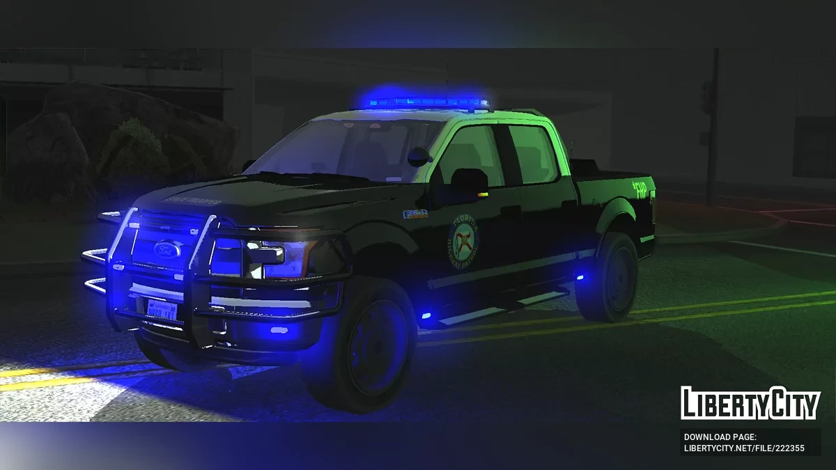 Ford F-150 Patrolu Autostrady Florydy / GTA San Andreas (iOS, Android)