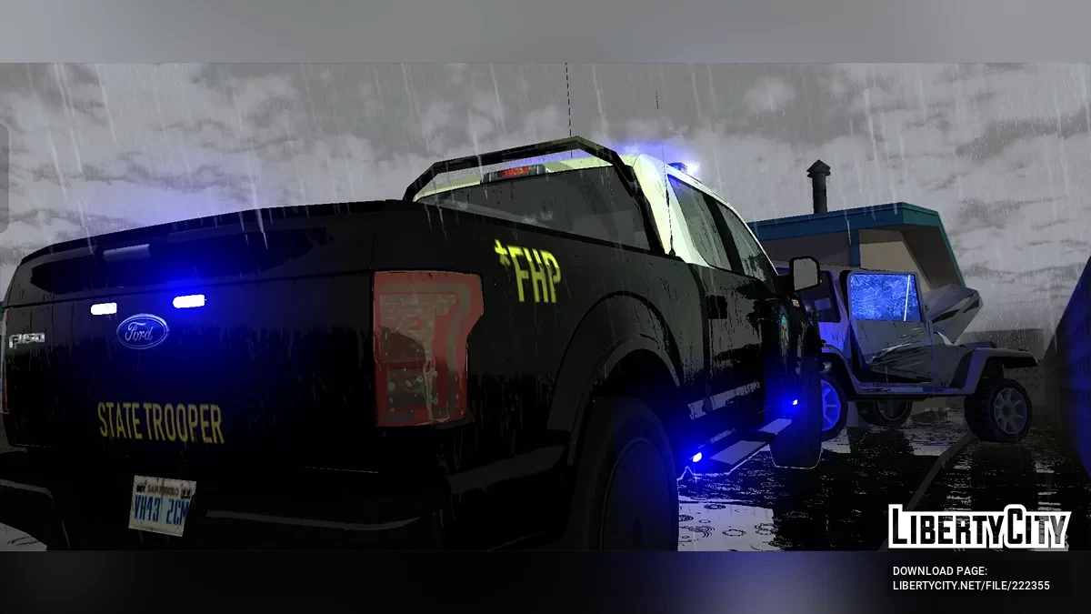 Ford F-150 Patrolu Autostrady Florydy / GTA San Andreas (iOS, Android)