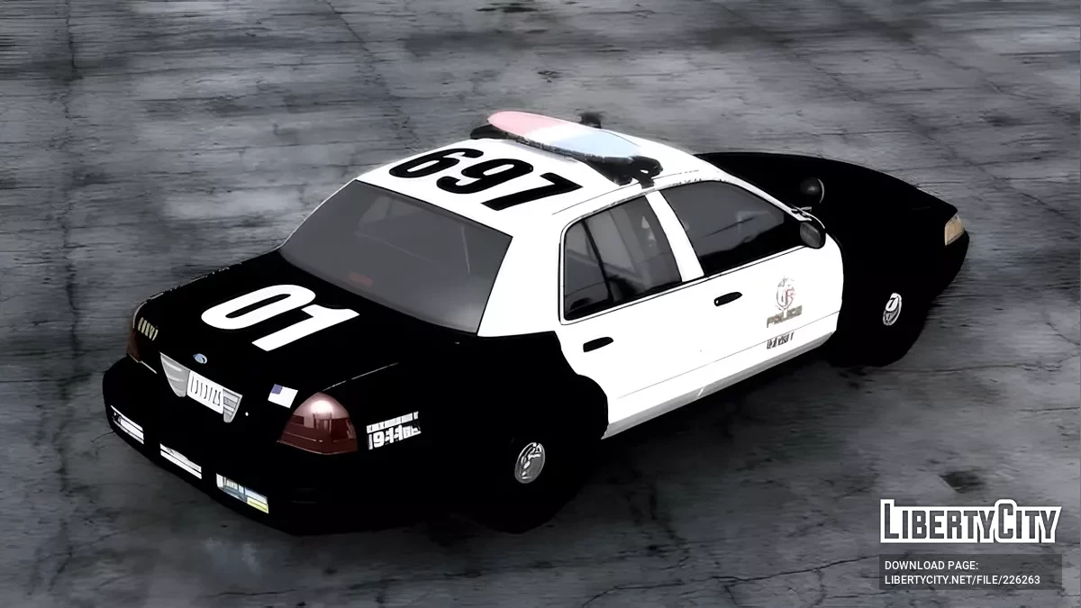 2011 CVPI LAPD / GTA San Andreas (iOS, Android)