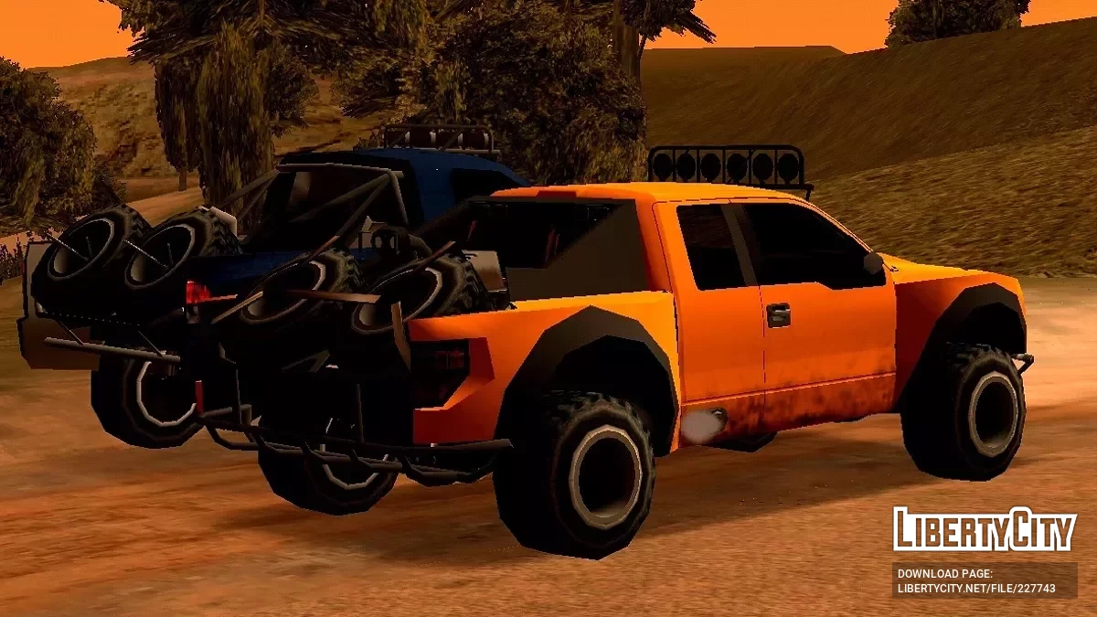 Форд F-150 Раптор для бездоріжжя / GTA San Andreas (iOS, Android)