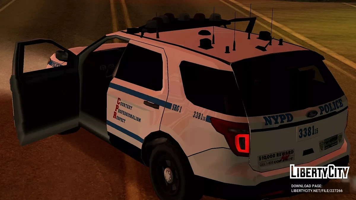 [VSL] Interceptor Policial Ford 2012 NYPD / GTA San Andreas (iOS, Android)
