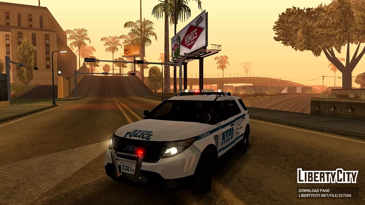 [VSL] Interceptor Policial Ford 2012 NYPD / GTA San Andreas (iOS, Android)