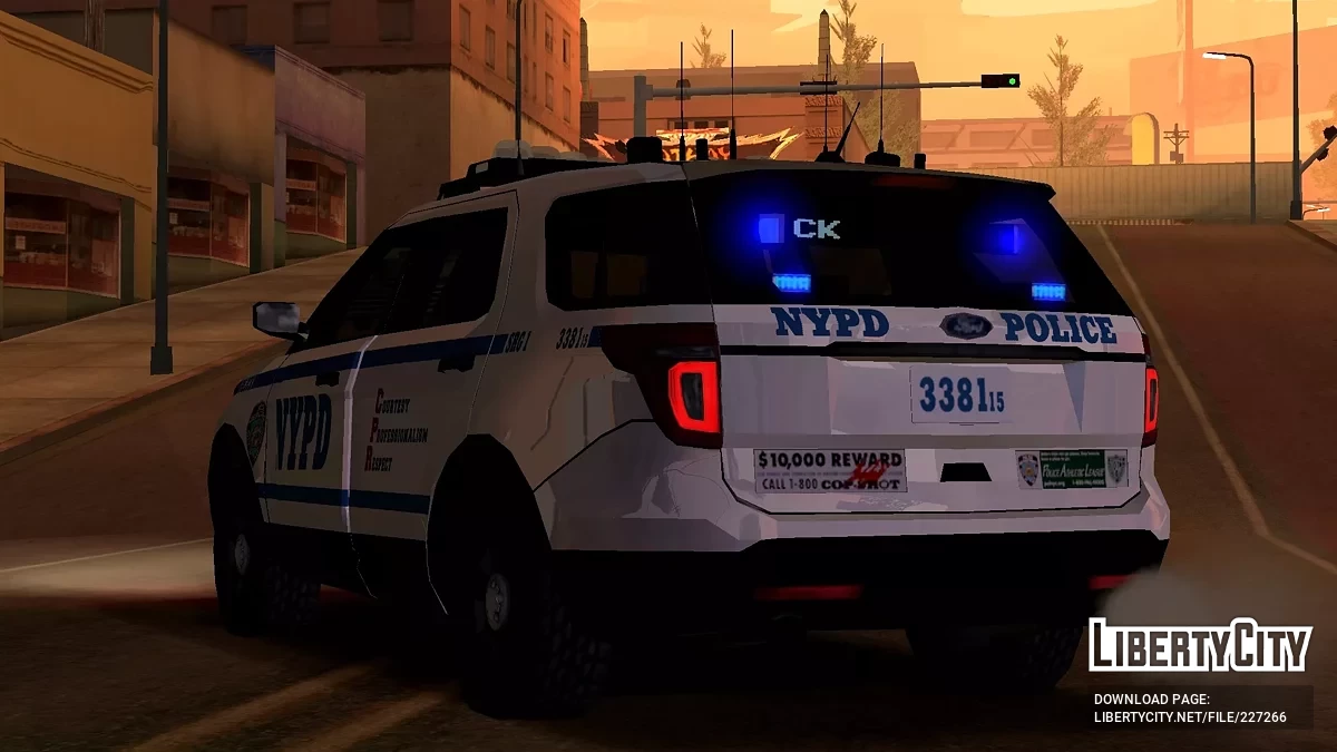 [VSL] Interceptor Policial Ford 2012 NYPD / GTA San Andreas (iOS, Android)
