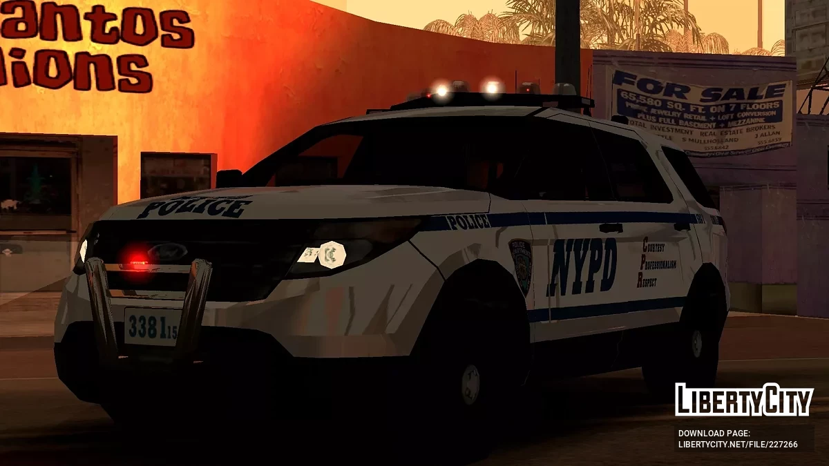[VSL] Interceptor Policial Ford 2012 NYPD / GTA San Andreas (iOS, Android)