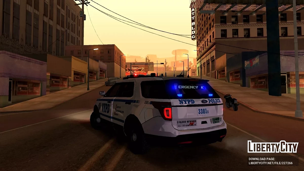 [VSL] Interceptor Policial Ford 2012 NYPD / GTA San Andreas (iOS, Android)