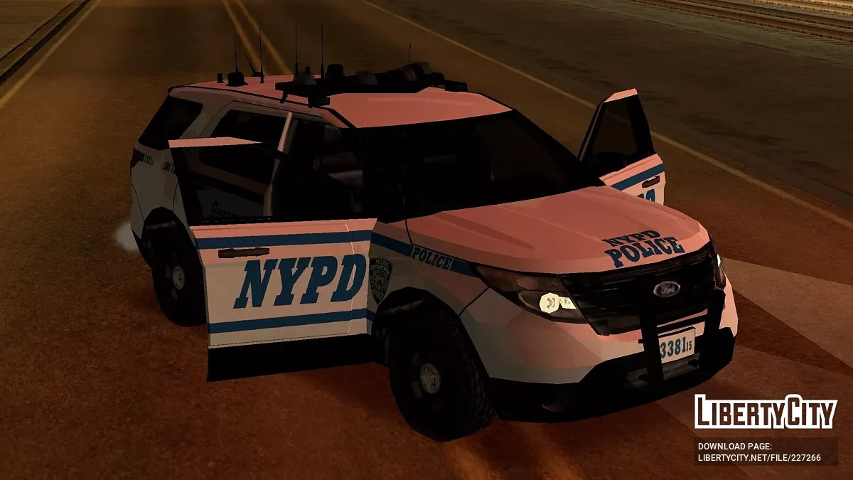 [VSL] Interceptor Policial Ford 2012 NYPD / GTA San Andreas (iOS, Android)