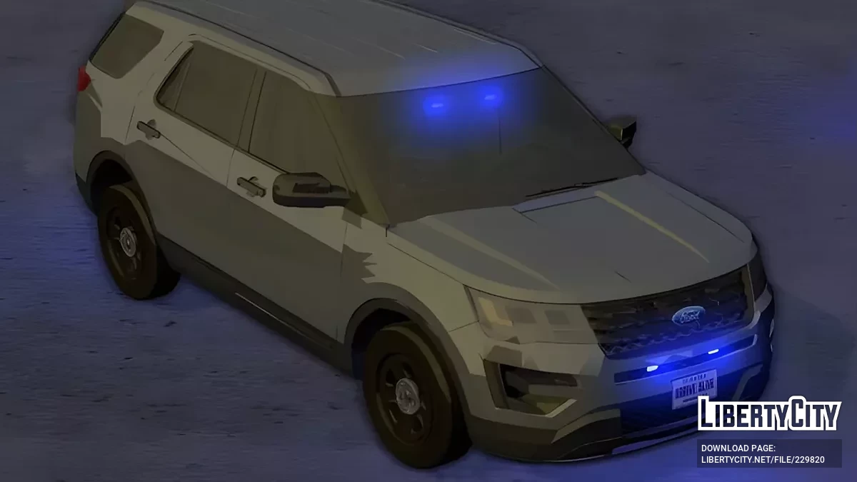 Непомітний Ford Explorer патрульної поліції Флориди / GTA San Andreas (iOS, Android)