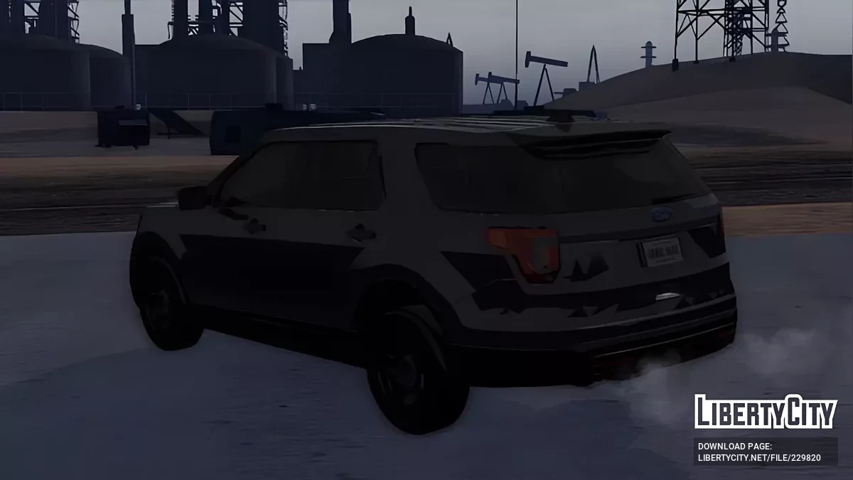 Непомітний Ford Explorer патрульної поліції Флориди / GTA San Andreas (iOS, Android)