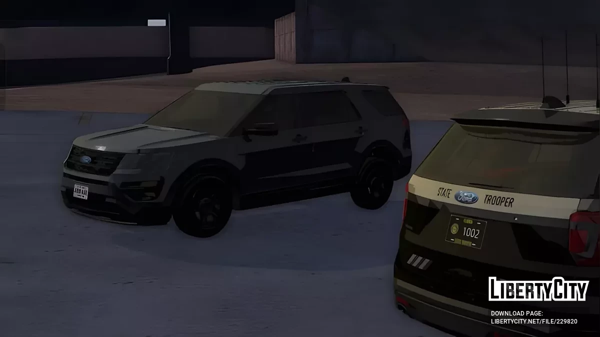 Непомітний Ford Explorer патрульної поліції Флориди / GTA San Andreas (iOS, Android)