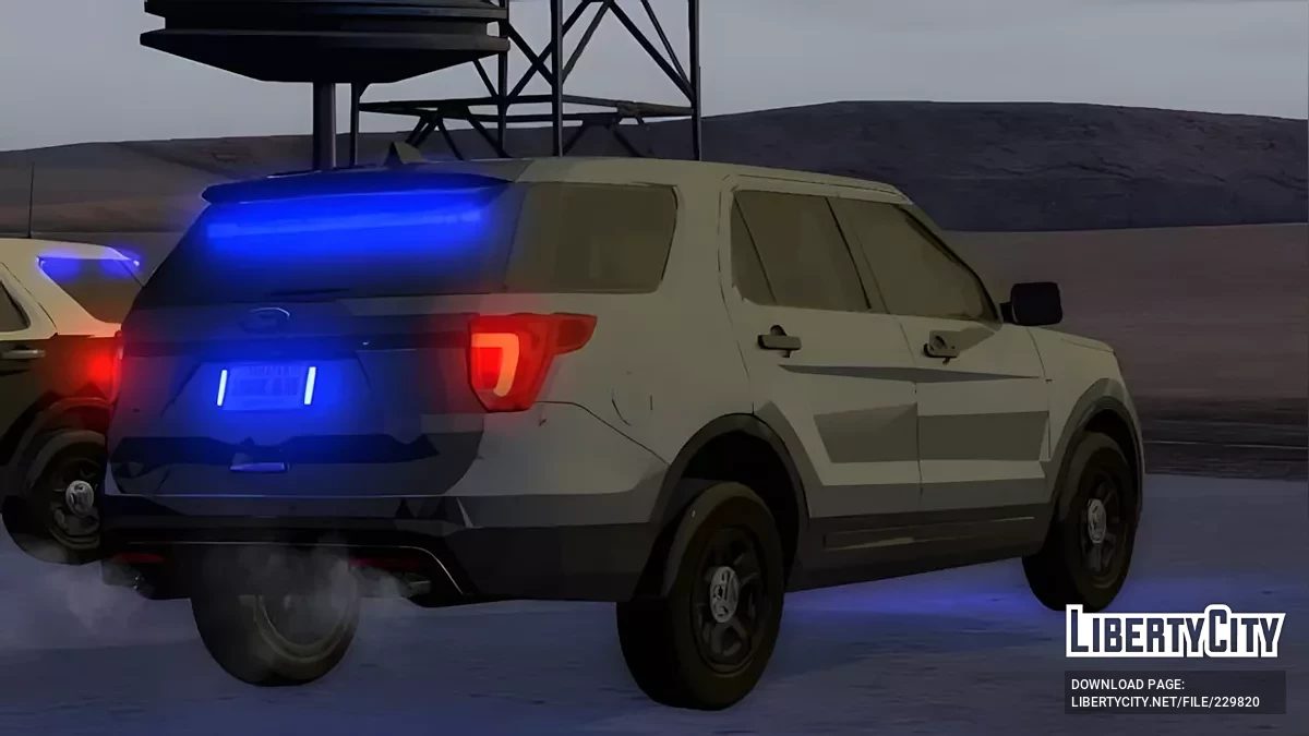 Непомітний Ford Explorer патрульної поліції Флориди / GTA San Andreas (iOS, Android)