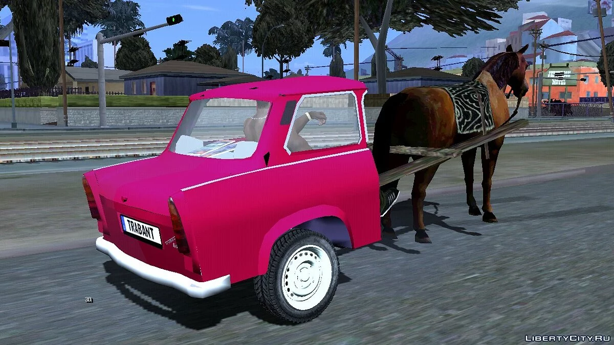 Trabant + Pferd / GTA San Andreas (iOS, Android)