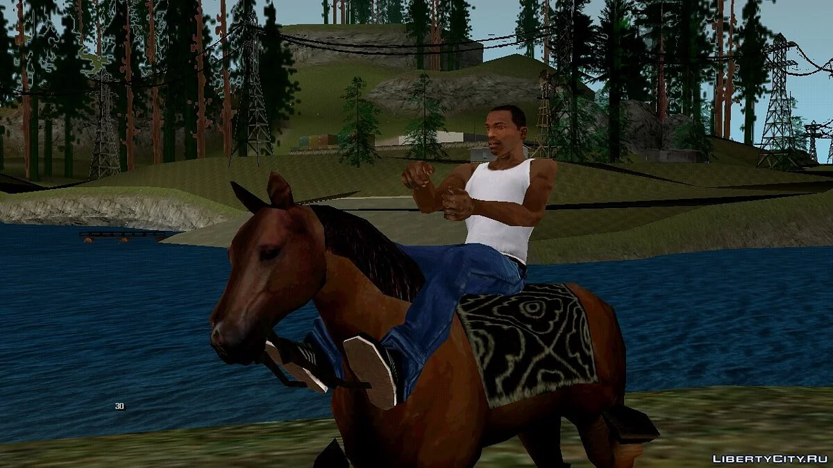 Лошадь / GTA San Andreas (iOS, Android)