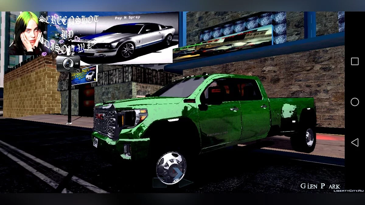 2020 GMC Sierra Denali 3500 HD / GTA San Andreas (iOS, Android)