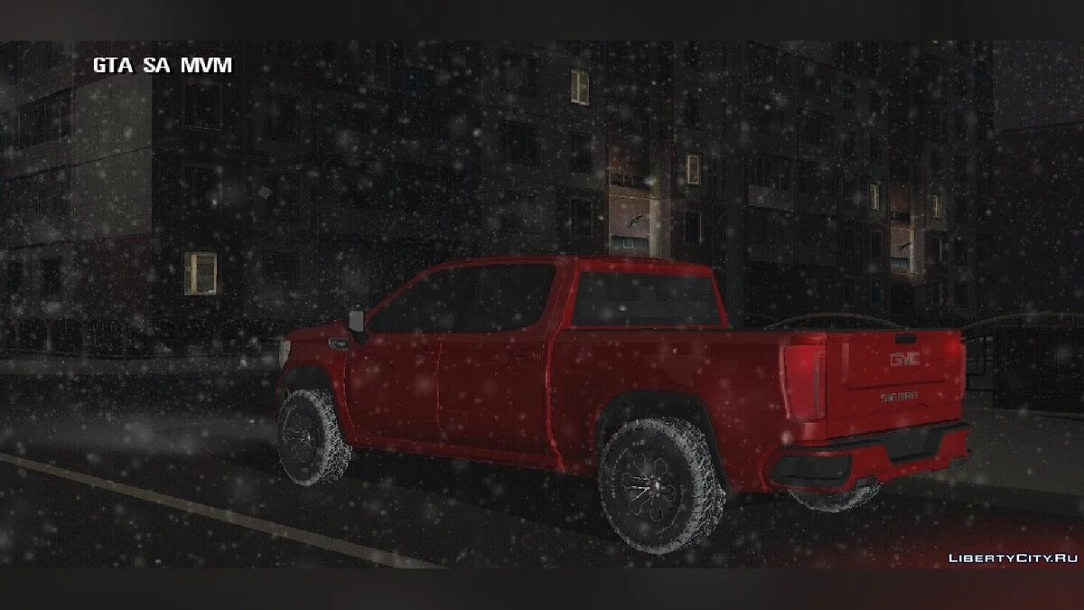 GMC Sierra 2019 - Winter Version / GTA San Andreas (iOS, Android)